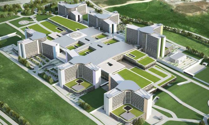 Ankara Şehir Hastanesi Bilkent açılış için gün sayıyor