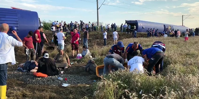 Erdoğan, tren kazası ile ilgili bilgi aldı