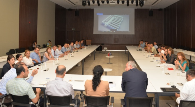 Bilkent Şehir Hastanesi medikal, biyomedikal ve ayniyat taşınır depolama alanları toplantısı yapıldı