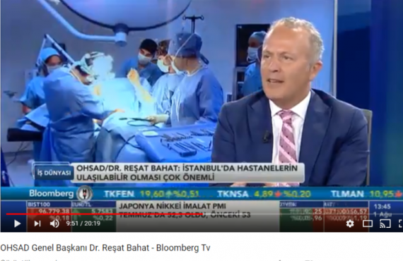 Reşat Bahat sağlık yatırımları ve maliyetleri üzerine konuştu