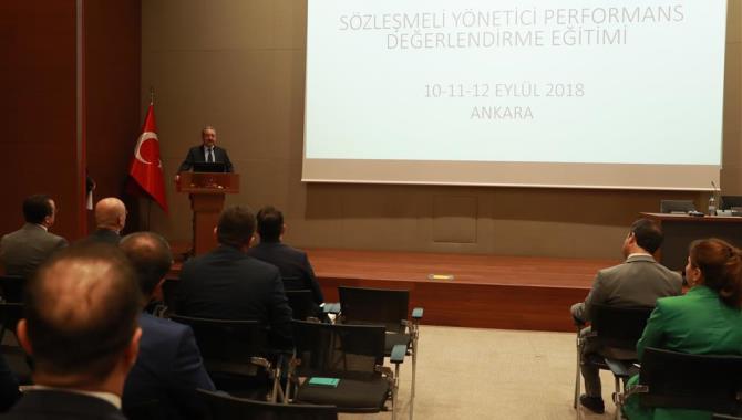 Sağlık Bakanlığı'nda sözleşmeli yönetici performans değerlendirme toplantısı yapıldı
