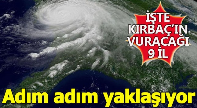 Felaket adım adım geliyor (Kırbaç kasırgası nedir?