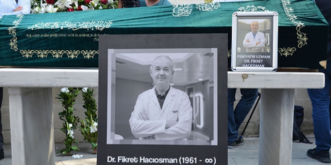 Hastası tarafından öldürülen doktor toprağa verildi