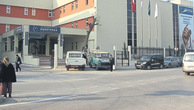 İzmir Eşrefpaşa Hastanesinde yangın