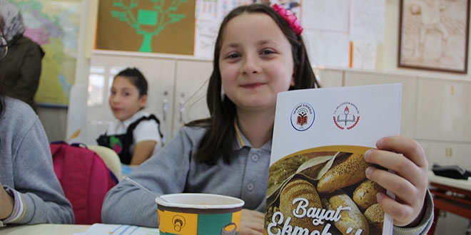 Bu okulda kantin yerine organik ürünler var