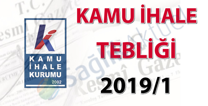 Kamu İhale Tebliği (No: 2019/1)