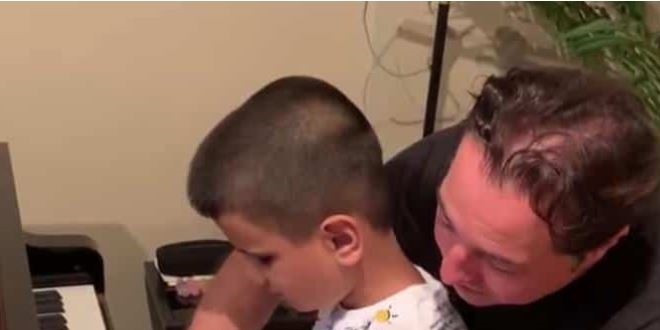 Doğuştan görme engelli çocuğun Fazıl Say hayali gerçek oldu