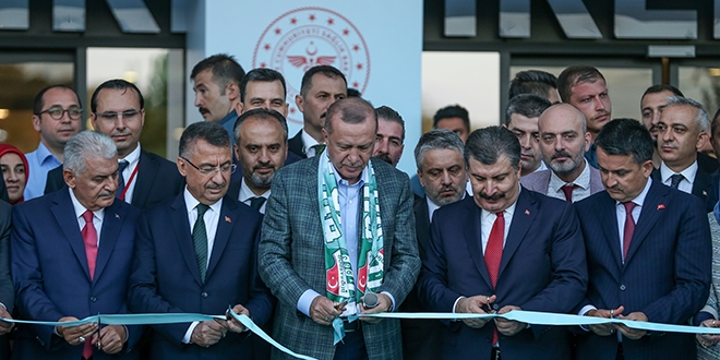 Cumhurbaşkanı Erdoğan, Bursa Şehir Hastanesinin açılışını gerçekleştirdi