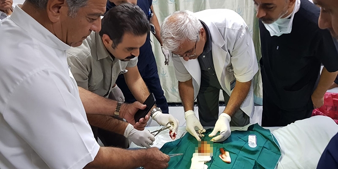 Göz doktoruna bıçaklı saldırı