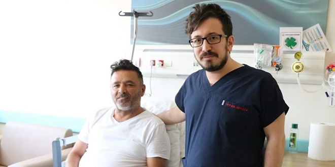 Kalp krizi geçiren hastaya, doktorun sözleri moral oldu