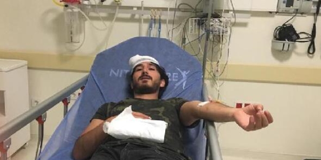 Rapor almaya gelen baba-oğul, doktoru dövdü