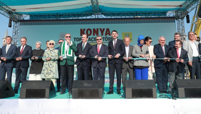 Cumhurbaşkanı Erdoğan, Konya’da Toplu Açılış Töreni'ne Katıldı