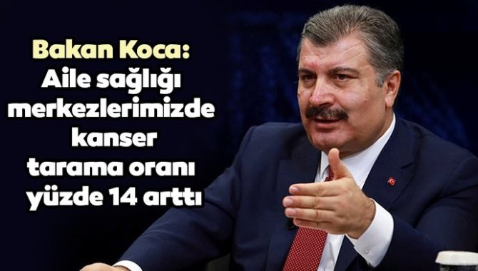 Aile sağlığı meıkezleri 6 ayda 620 bin kişiye kanser taraması yaptı