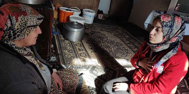 Türk Kızılay'dan depremzedelere psikososyal destek