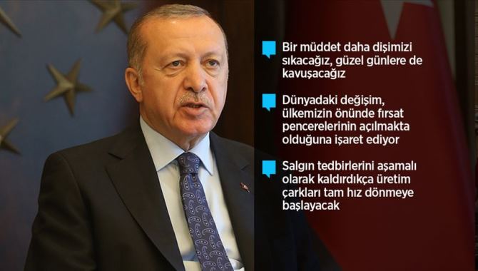 Cumhurbaşkanı Erdoğan: Ekonomik İstikrar Kalkanı ile açıkladığımız desteklerin tutarı 200 milyar lira