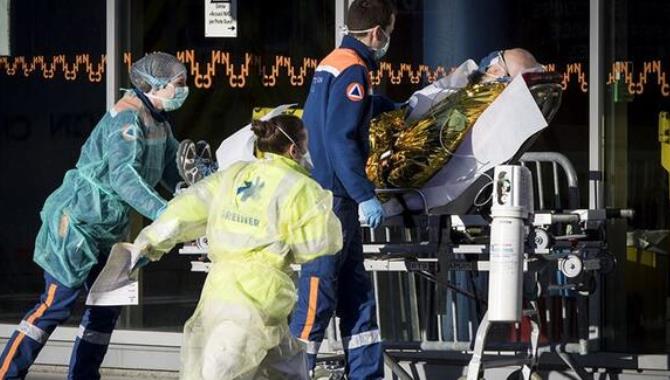 Fransa'da son 24 saatte 12 bin 800 Kovid-19 vakası kaydedildi