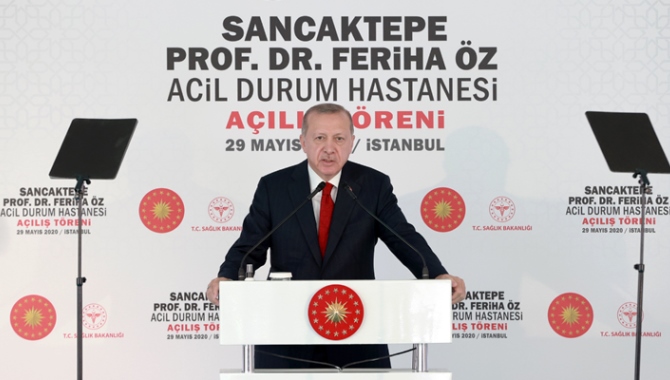 Cumhurbaşkanı Erdoğan, Sancaktepe Acil Durum Hastanesi’nin açılışını yaptı