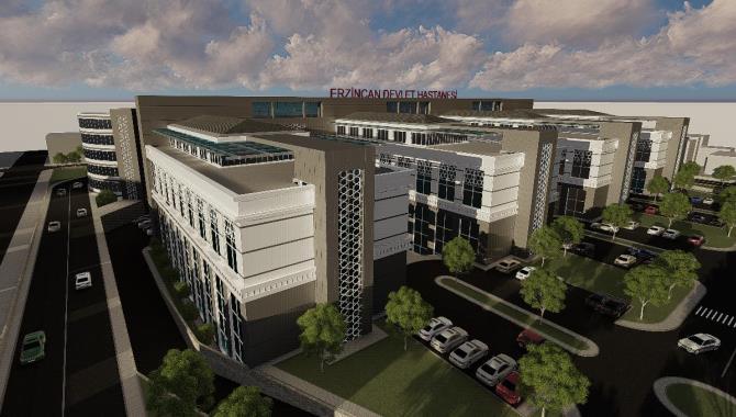 Erzincan’da 500 yataklı devlet hastanesi yükseliyor