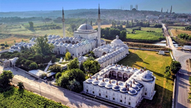 "Rotahane Projesi" ile Edirne'ye gelen heyet Sağlık Müzesi ve Edirne Sarayı'nı gezdi