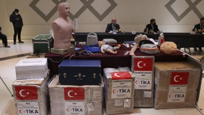 TİKA'dan Arjantin'in Florencio Varela kentindeki kardiyoloji eğitimine ekipman desteği