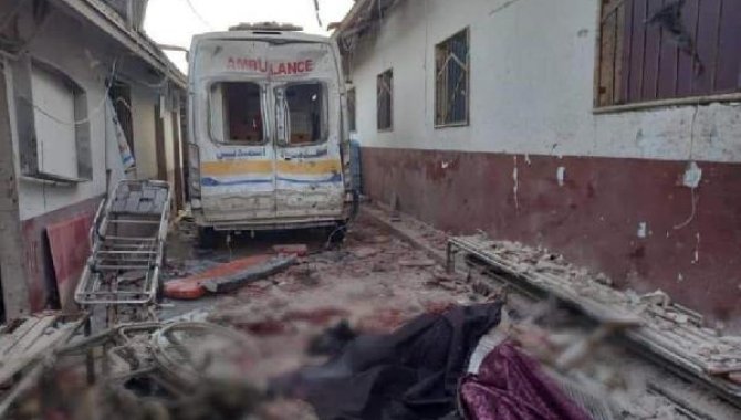 Türkiye, YPG/PKK'nın Afrin'deki bir hastaneye gerçekleştirdiği terör saldırısını şiddetle kınadı
