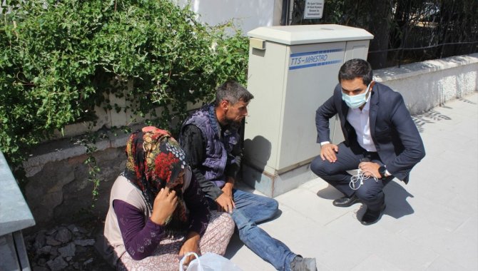 Karapınar'da epilepsi nöbeti geçiren hastaya kaymakam müdahale etti