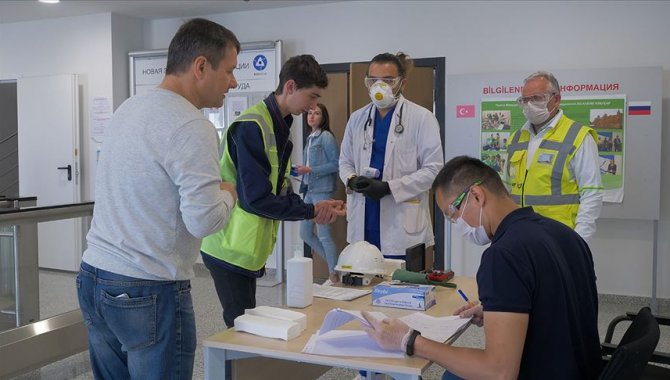 Akkuyu NGS çalışanlarının Kovid-19'a karşı aşılama çalışmaları devam ediyor