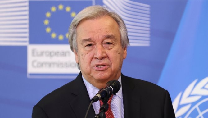 BM Genel Sekreteri Guterres'ten, Suriye'ye sınır ötesi yardımların devamı için destek çağrısı