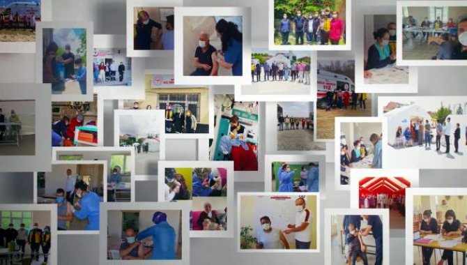 Kırşehir İl Sağlık Müdürlüğü "aşıya davet" klibi hazırladı