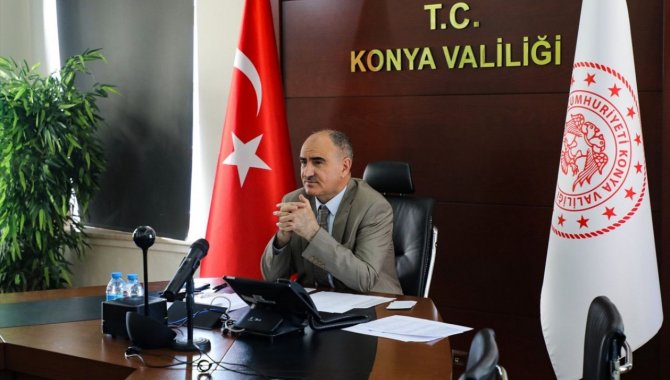 Konya Valisi Vahdettin Özkan: "Hedefimiz kısa zamanda yüzde yüze yakın aşılama faaliyeti gerçekleştirmek"