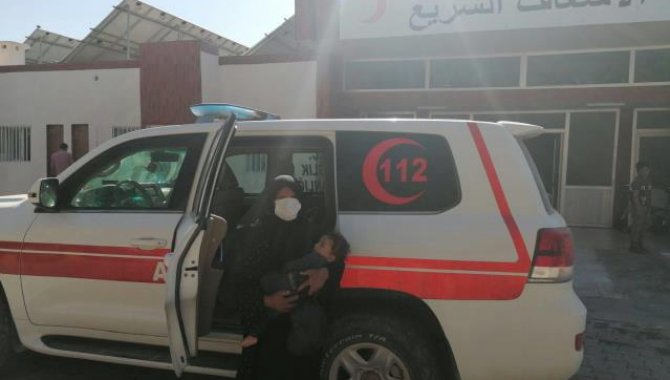 Teröristlerden ambulansa keskin nişancı saldırısı