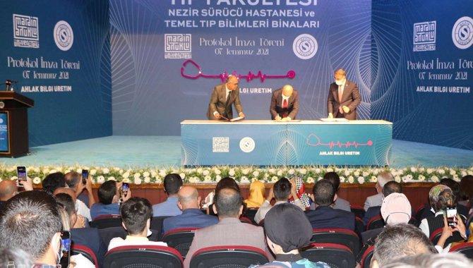 Mardin'de tıp fakültesi binalarının yapımı için protokol imzalandı