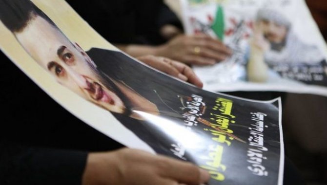 Açlık grevinin ardından serbest bırakılan Filistinli Ebu Atvan, Ramallah'ta tedavi altına alındı