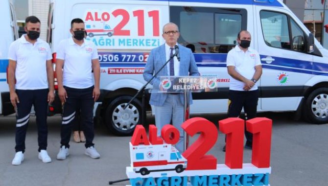 Antalya'da ambulansla hastaneye giden hastaya belediye eve dönüş hizmeti verecek