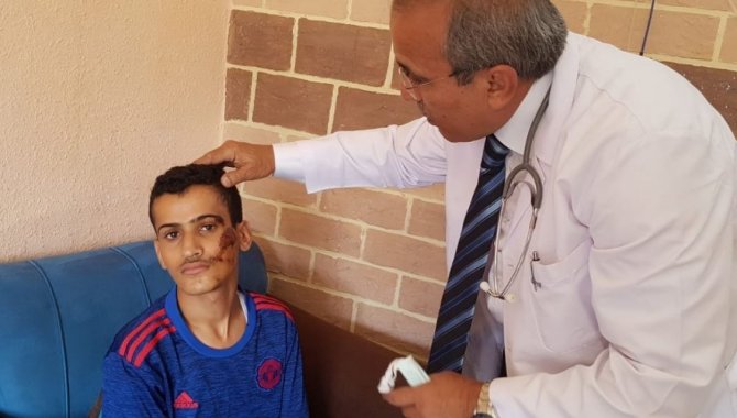Filistinli gençlerin cesareti Türkmen doktorları duygulandırdı
