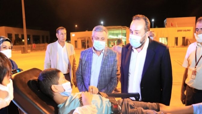 Cumhurbaşkanı Erdoğan'ın tedavisini üstlendiği küçük Taha'nın sağlık durumu iyiye gidiyor