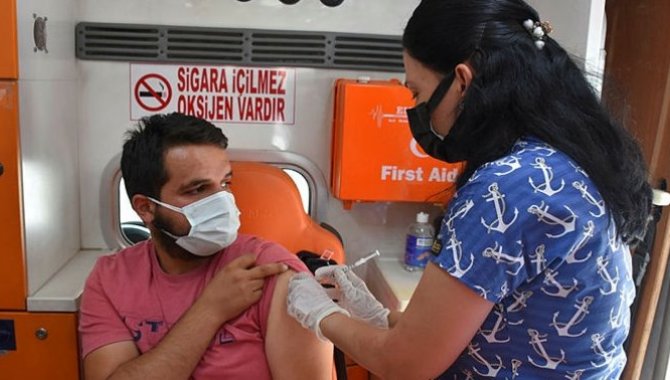 Kırşehir'de yapılan üç doz aşı miktarı 250 bini geçti
