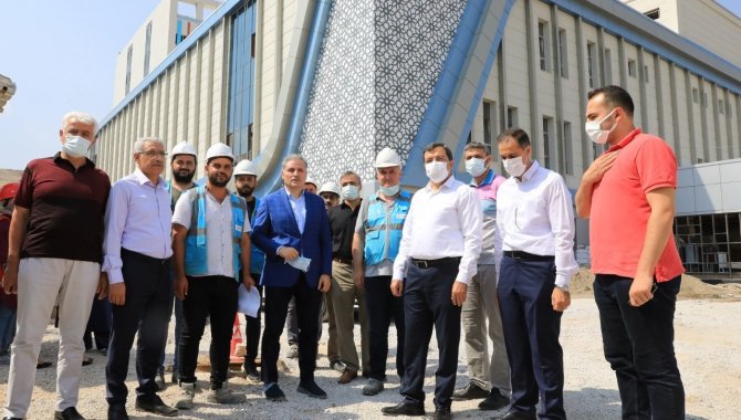 Çakır ve Güder'den Battalgazi Devlet Hastanesi'ne inceleme