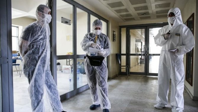 Bitlis'te 7 apartman Kovid-19 nedeniyle karantinaya alındı