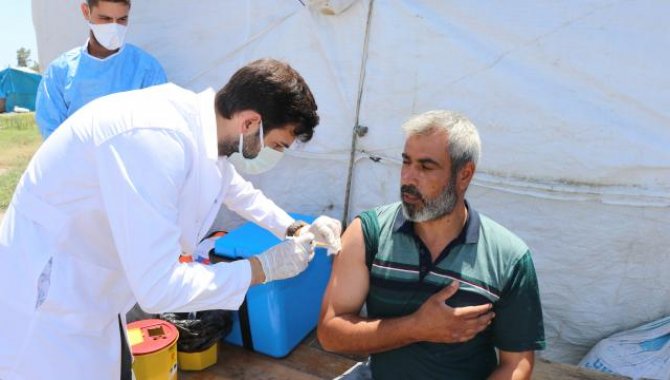 Batman'da Kovid-19 aşılama çalışmaları sürüyor