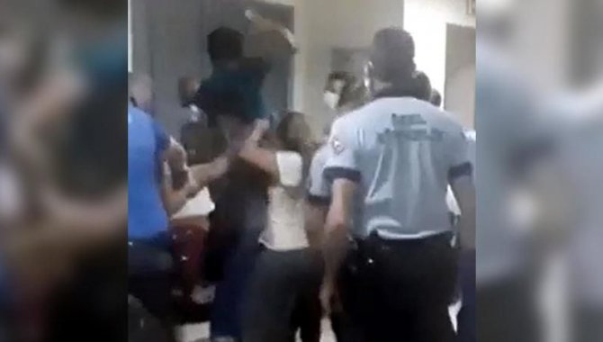 Burdur'da sağlık çalışanlarını darbettiği öne sürülen 4 şüpheli gözaltına alındı