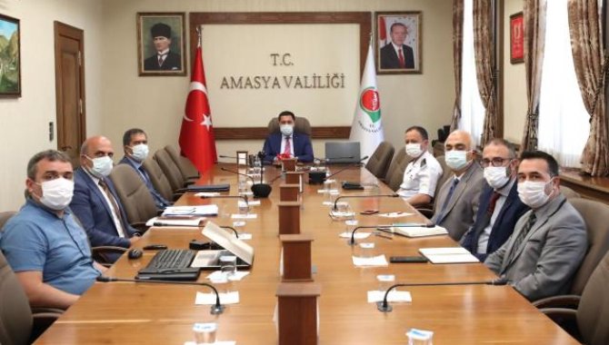 Amasya Valisi Mustafa Masatlı, kentteki Kovid-19 vakalarını değerlendirdi: