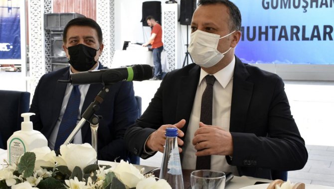 Gümüşhane Valisi Taşbilek köy ve mahalle muhtarlarından vatandaşları aşıya yönlendirmesini istedi