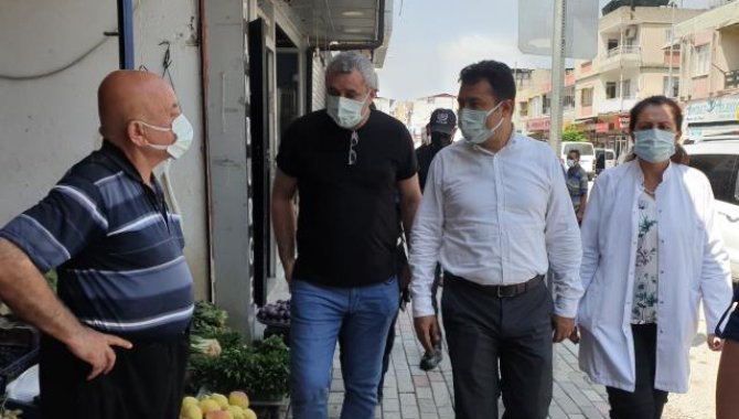 Kadirli'de Kovid-19 denetimleri devam ediyor