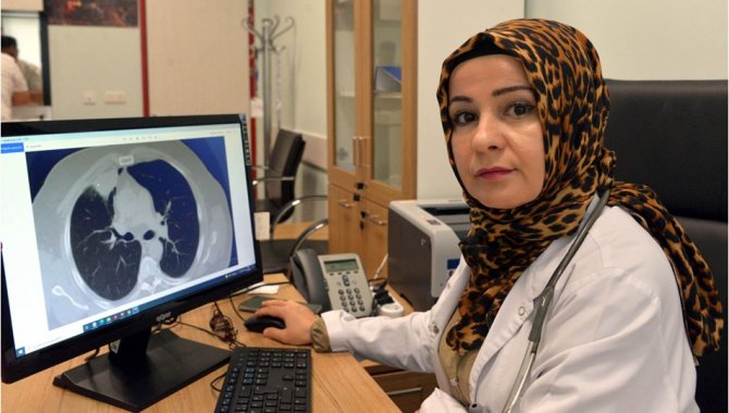 Kanser teşhisi konulan kişinin akciğerindeki kitle Kovid-19 tedavisi sonrası kayboldu