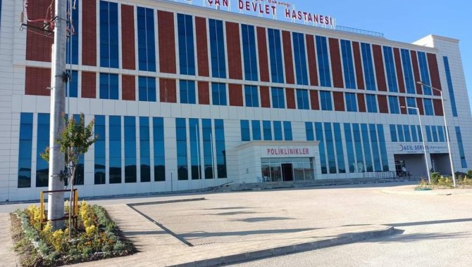 Çan Devlet Hastanesinin yeni hizmet binasında hasta kabulüne başlandı