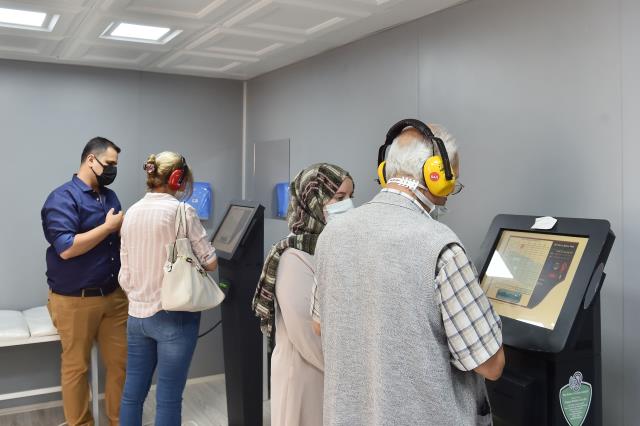 Kızılay Metro İstasyonu'nda ücretsiz "İşitme Değerlendirme Testi" hizmeti başladı