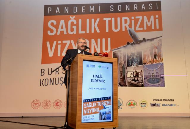 Sağlık Bakan Yardımcı Eldemir, "Pandemi Sonrası Türkiye Sağlık Turizmi Vizyonu Paneli"nde konuştu: