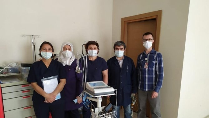 Seydişehir'de hastaneye 4 adet EKG cihazı bağışı yapıldı