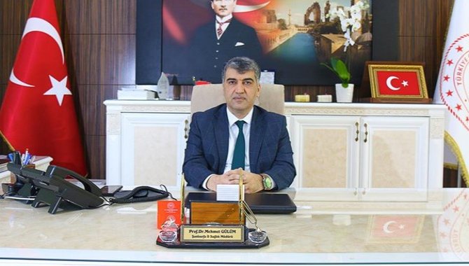 Şanlıurfa İl Sağlık Müdürü'nden 29 Ekim Cumhuriyet Bayramı mesajı